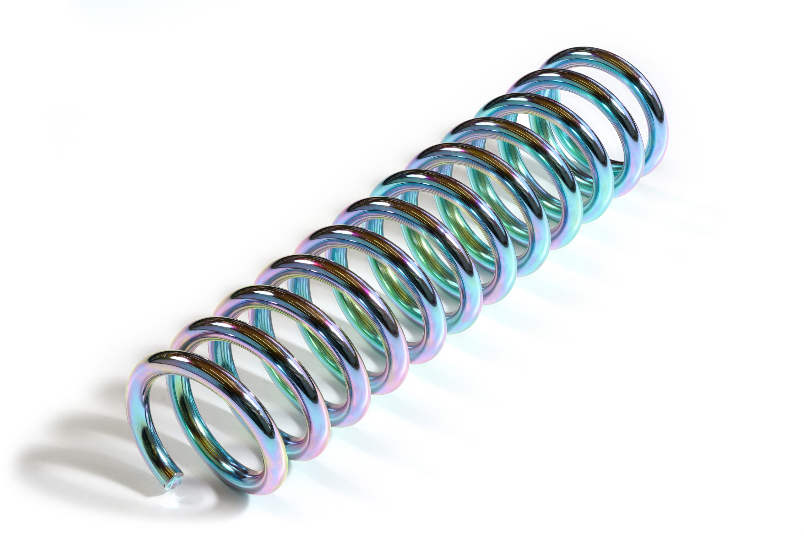 chrome compression spring